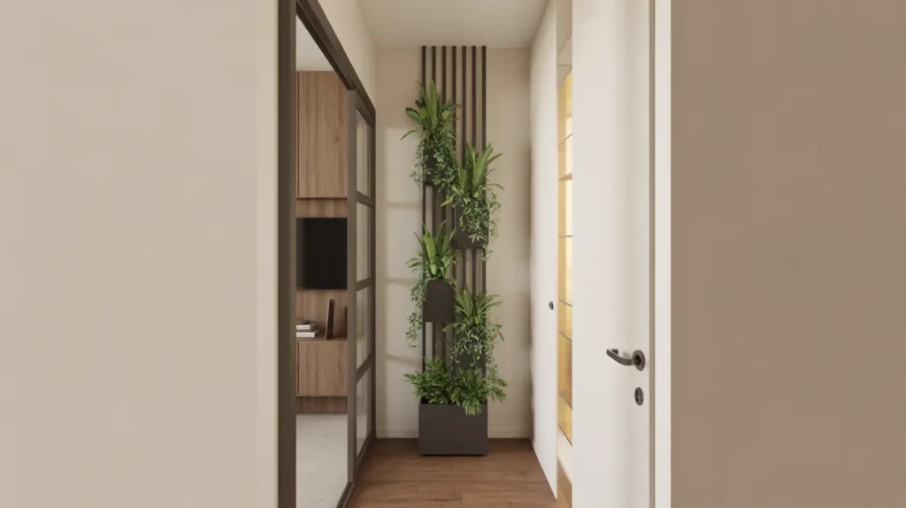 Tall-Plant-Stands-for-Narrow-Hallways
