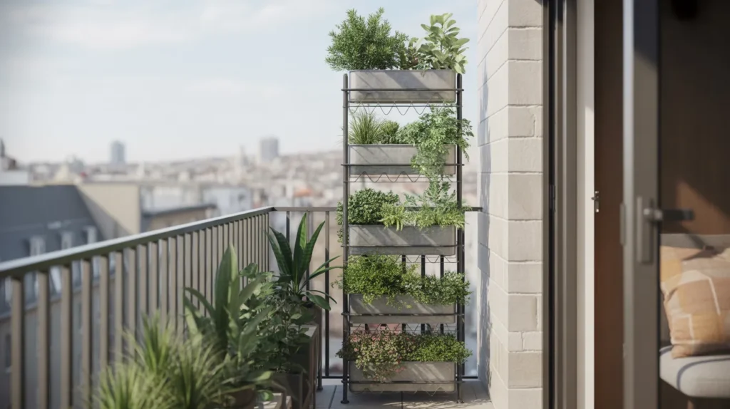 Balcony-Friendly Tall Stands