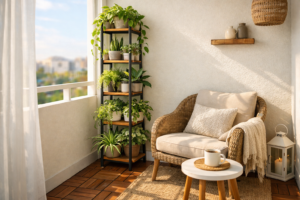 balcony plant stands for small appartments