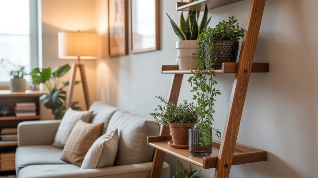 Ladder-Style-Plant-Stands