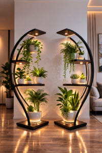 low light plant stand
