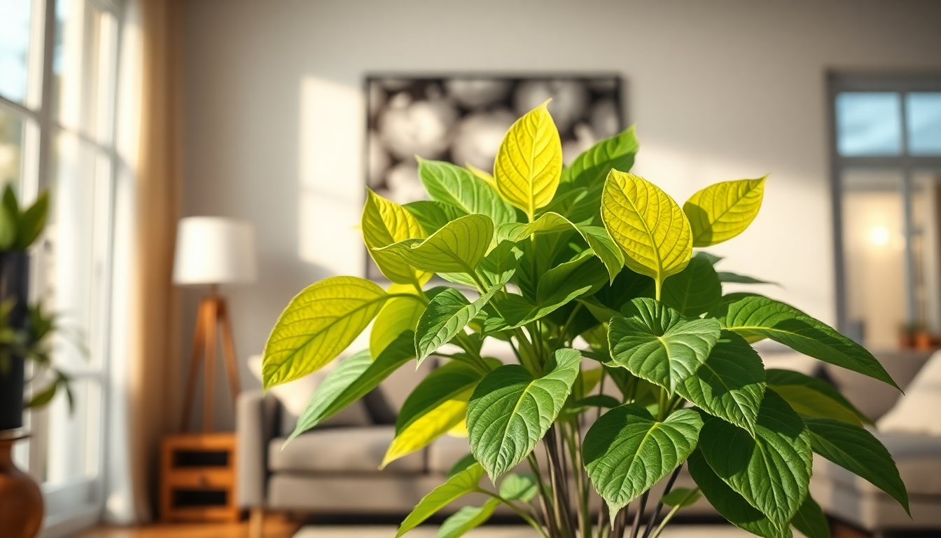 Indoor Plant Leaves Turn Yellow