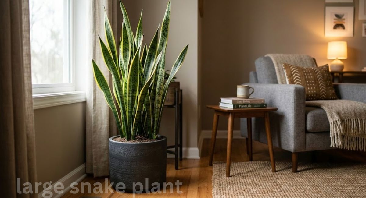 7 Large Snake Plant Varieties Perfect for Low Light Corners