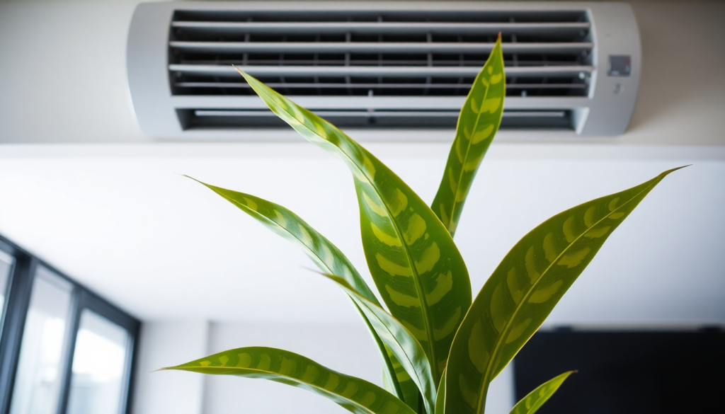 Snake plants are tropical plants