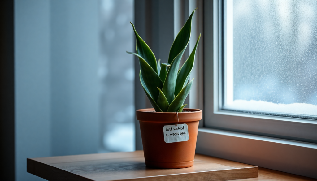 Snake Plant Watering