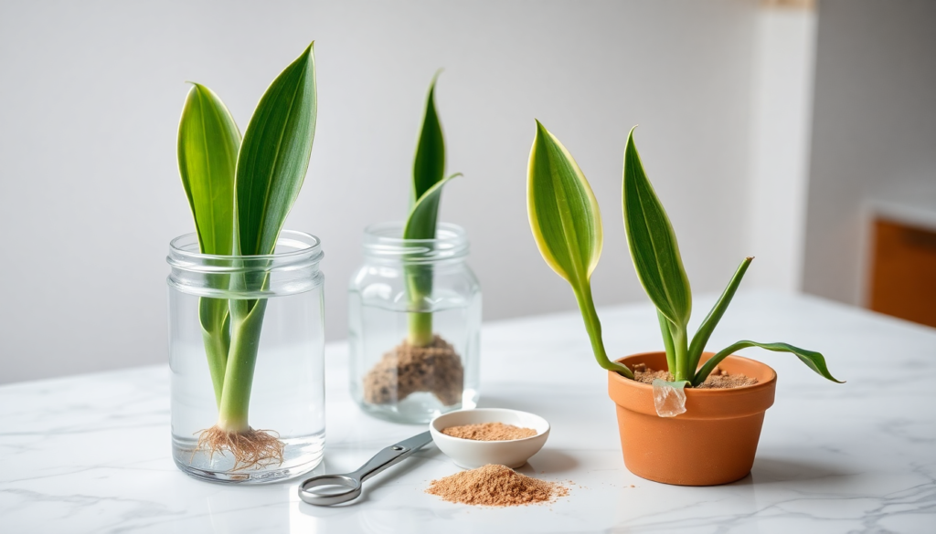 snake plant propagation