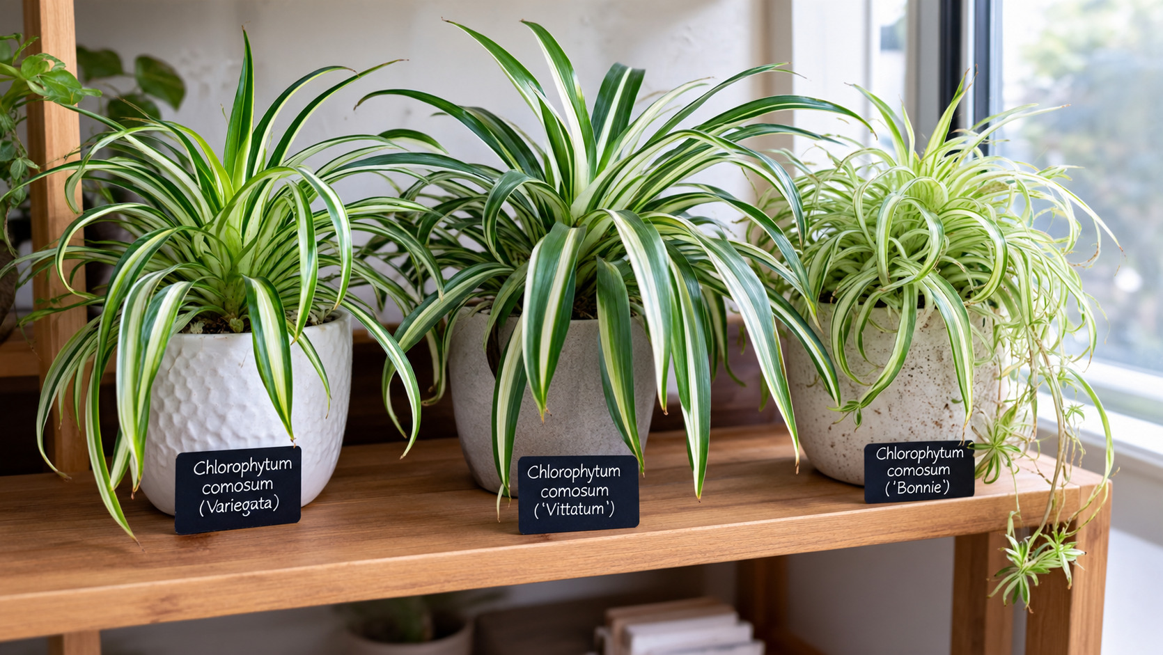 Spider Plant Varieties