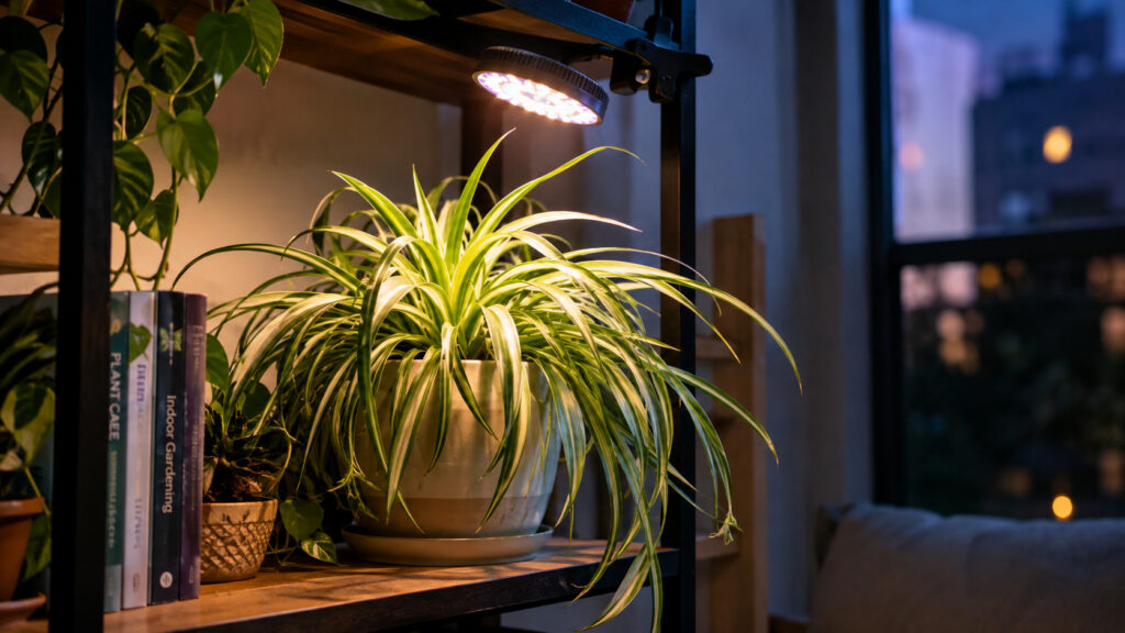 Best Light for Spider Plant