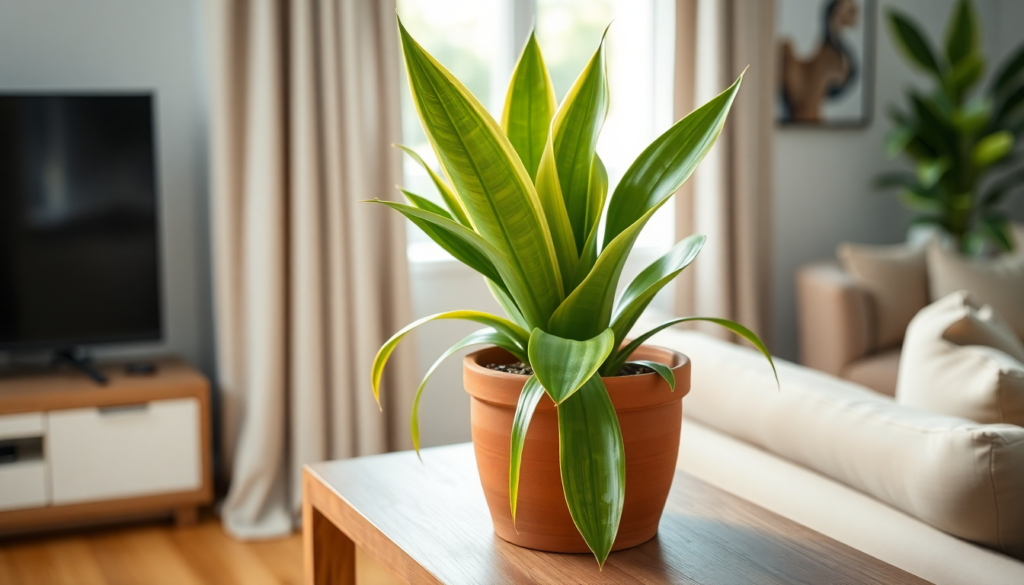 snake plant yellow leaves