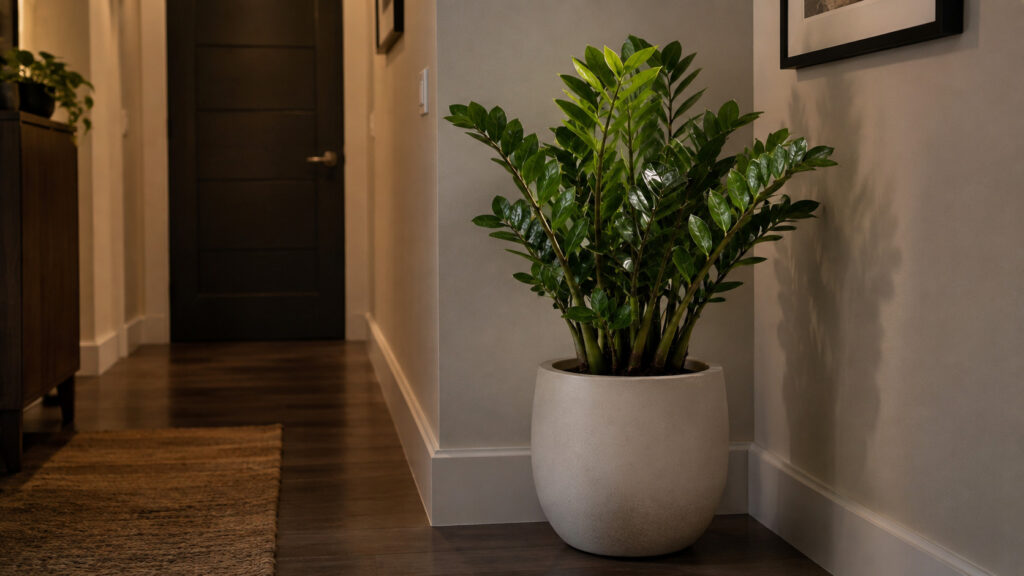 best low-light spots for ZZ plant