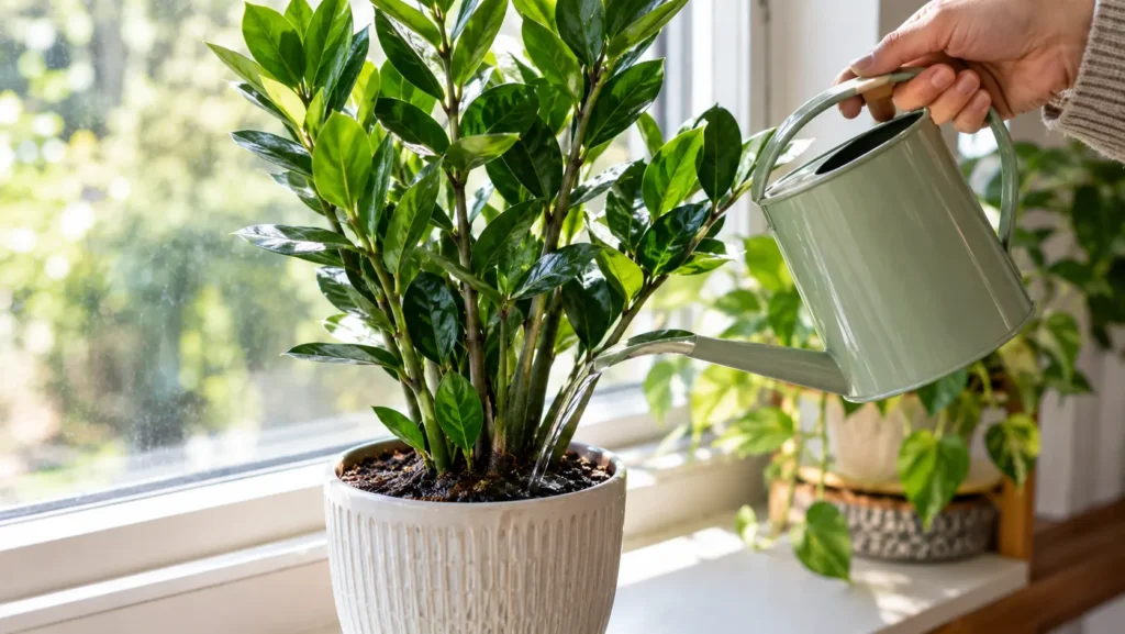 How often to water ZZ plant