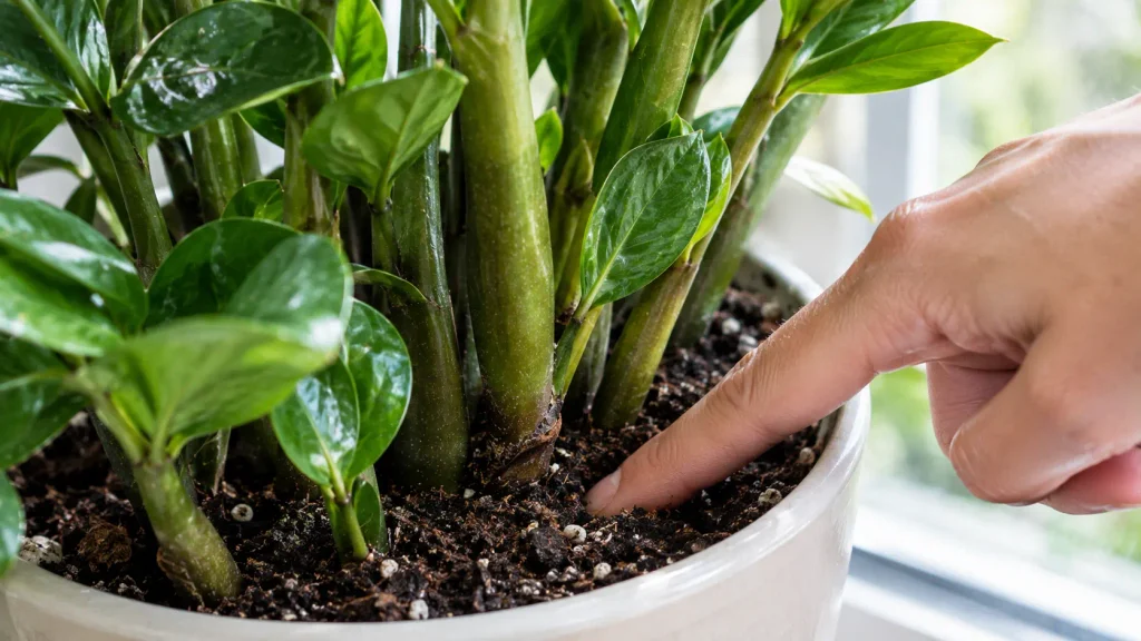 How often to water ZZ plant
