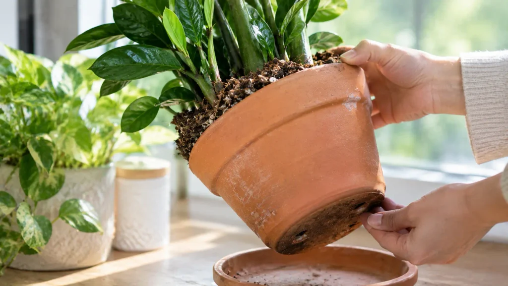 How often to water ZZ plant